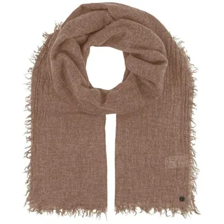 FRAAS Schal Wollschal mit Schnittfransen - Beige