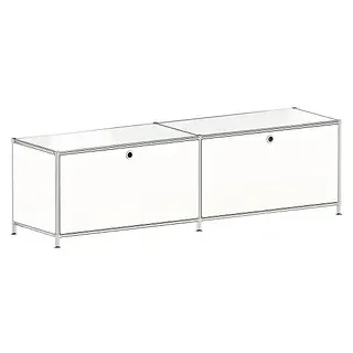 Viasit System4 Aktenschrank 152,9 x 40,4 x 43,2 cm weiß