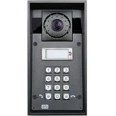 2 N Institut EntryCom IP Force Schwarz – Systeme D Intercom Audio (109 mm, 93 mm, 217 mm, schwarz)