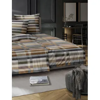 IRISETTE Bettwäsche »Wave 8666« 2 Stk., tlg. anschmiegsam und atmungsaktiv, Ganzjahresqualität