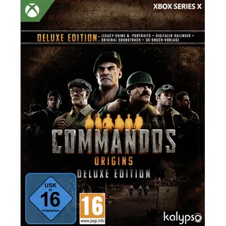 Kalypso Commandos Origins Deluxe Edition XBSX NEU+OVP
