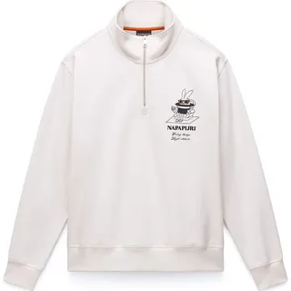 Napapijri B-sol Half Zip white whisper (N1A) L