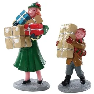 Lemax Christmas Rush Set of 2