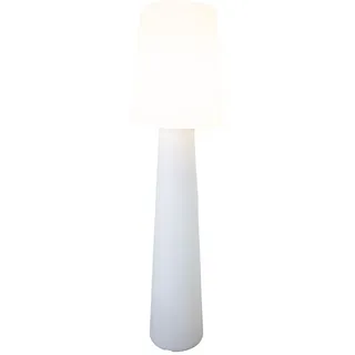8 seasons DESIGN Stehlampe No. 1 160 cm 800 lm E27 Weiß