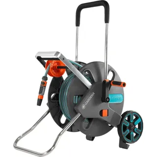 Gardena Aquaroll L Easy Schlauchwagen 30 m grau