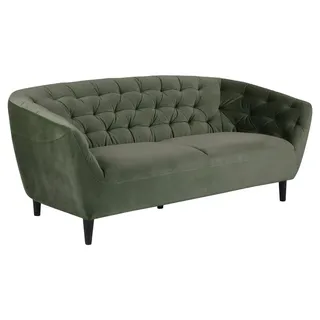 Actona Sofa Ria Stoff Forest Green 3-Sitzer