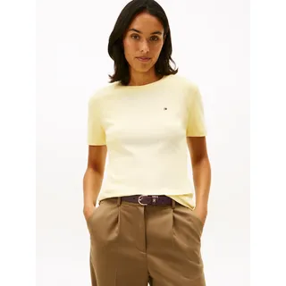 Tommy Hilfiger Slim Cody C-NK SS", WW0WW40587 S/S T-Shirt, gelb, zesty Yellow), L