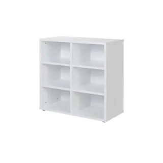 Paidi Kinderregal Tiago 83,9 x 79,7 x 40 cm Massivholz weiß