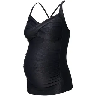 Noppies Damen Tankini Maui Umstandstankini, Schwarz (Black P090), 38 (Herstellergröße: M/L)