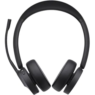 Yealink WH64 Dual Teams Headset, Kabellos, On-Ear, Schwarz