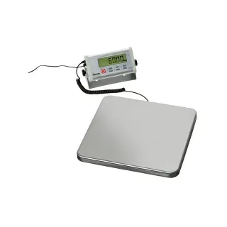 Bartscher Digitalwaage, Elektronische Tischwaage mit Fernanzeige zur Wandmontage, Wiegebereich: 60 kg, 20 g