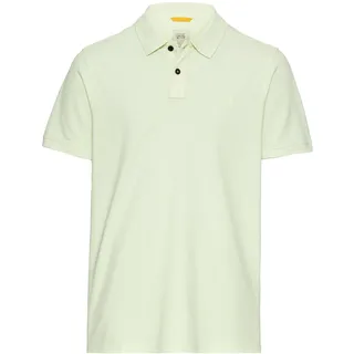 camel active Herren Kurzarm Poloshirt aus Baumwolle Hellgrün, menswear-3XL