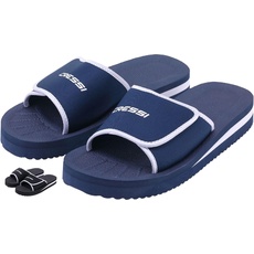 Cressi Unisex – Erwachsene Shoes Panarea Slipper für Strand und Schwimmbad, Blau, 44 EU
