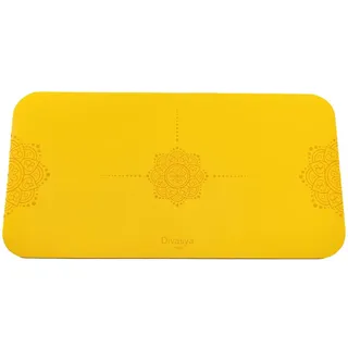 Divasya Yoga Knie Pad 1 St gelb