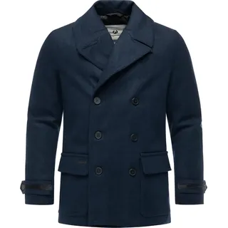 Kurzmantel RAGWEAR "Kurzmantel Parr YOUMODO", Herren, Gr. XXL, blau (navy), Obermaterial: 100% Polyester PES.  Obermaterial: Futter: 100% Polyester PES. 100% Polyester PES., Mäntel Kurzmantel