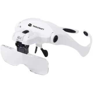 TOOLCRAFT Toolcraft, Lupe, Lupenbrille