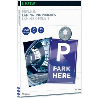 Leitz Laminierfolie, Laminierfolie A3 250 micron, 25 St.