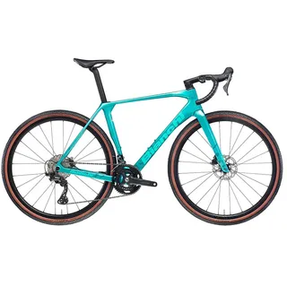 Bianchi Impulso Comp Grx610/820 2x12s 2026 Gravelbike - Celeste Metallic Camo / Dark Celecte - L
