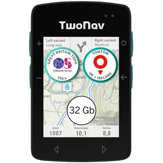 Twonav Roc 32 Gb + Great Britain Topo Ordnance Survey 1:25.000 Fahrradcomputer - Multicolor - One Size