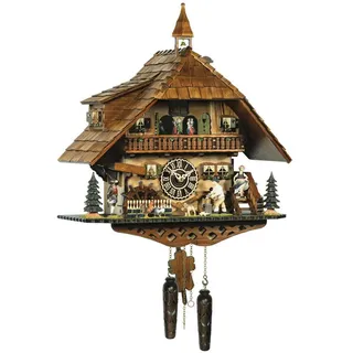 Trenkle - 4259_QMT_HZZG - Kuckucksuhr - Quarz - Braun, Schwarz