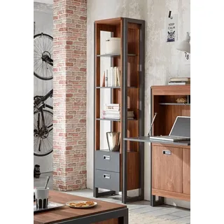 Home Affaire Detroit Wandregal 49 x 33 x 202 cm Grau