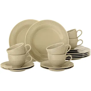 SELTMANN WEIDEN Beat Kaffeeservice 18-tlg. sandbeige