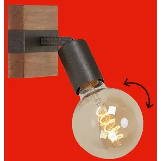 Briloner WOOD BASIC (LED) grau