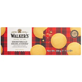 Walkers Shortbread Highlanders, Schottisches Buttergebäck, 200 g