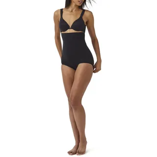 SPANX Shapewear für Damen Tummy Control High-Waisted Power Panties (Regular und Übergröße), Very Black, 2X