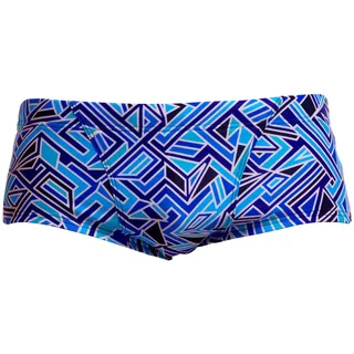 Funky Trunks Herren Badehose Classic Trunks FTS001M-72291 7 - Blue Bits - 7