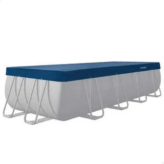 INTEX Poolabdeckung rechteckig für Pools 549x274 cm Ganzjahresplane (28086)