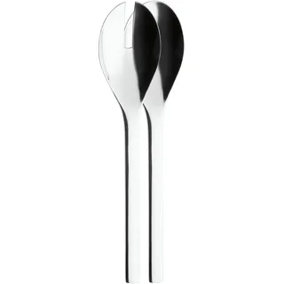 Puresigns ONE Extra Salatbesteck 30cm Edelstahl Poliert Silber 2-teilig