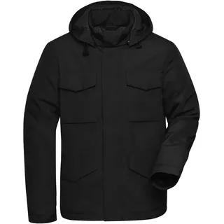 James & Nicholson wattierte Herren Businessjacke JN1158 Gr. L schwarz