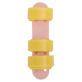 Geigen-Handgelenk-Übungshilfe mit verstellbarem Riemen, gerader Trainer für die linke Hand für Kinder, Anfänger, Rosa - Rosa
