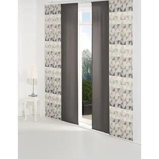 Wirth Schiebegardine »Berlare« Paneelwagen 1 Stk. tlg. Inkl. Montagezubehör, braun