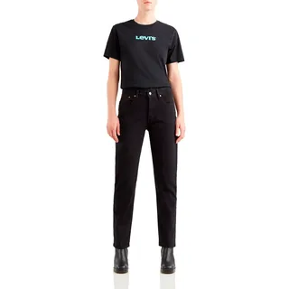 Levi's Damen, Jeanshose 501® Crop", High Rise, Straight Fit, schwarz, Black Sprout), W32/L30