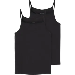 NAME IT Nkfstrap Top 2p Noos Unterhose, schwarz, 134 EU