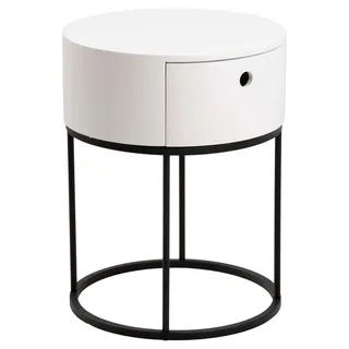 Actona Nachtschrank Polo 40 x 40 x 51 cm Weiß