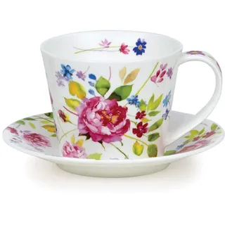 Islay Wild Garden Rose Dunoon Cup and Saucer