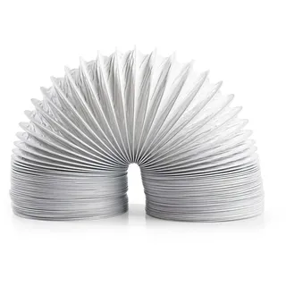 Nedis Abluftschlauch PVC 100 mm 3.00 m - Passend für: Air Ventilation / Tumble Dryers - Weiss
