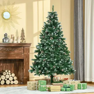 Homcom Künstlicher Weihnachtsbaum Grün 180 cm