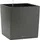 CUBE Premium 30 30 x 30 x 31,5 cm Anthrazit Metallic