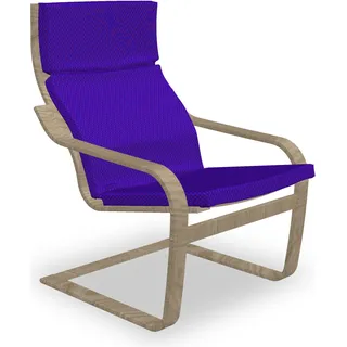 ABAKUHAUS Kariert Poäng Sessel Polster, Irish Tartan Weihnachten, Sitzkissen mit Stuhlkissen mit Hakenschlaufe und Reißverschluss, Smaragd Yellow Vermilion