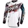 Motocross-Jersey Langarm Weiß Größe XL