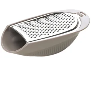 Cosmoplast 8002953061048 Käsereibe, Edelstahl,