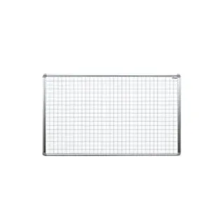 ALLboards Whiteboard kariert 120,0 x 90,0 cm weiß lackierter Stahl