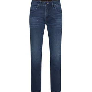 Gardeur Men Herren Hose BENNET - Modern Fit - BENNET-471021-7168 - dark stone used - Blau Größe 40/32 - Dunkelblau
