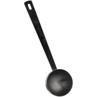 JJUNW 30ml Edelstahl Kaffeelöffel, Kaffeemesslöffel, Kaffeelöffel Portionierer Messlöffel Kaffee Messlöffel mit langem Griff Wiederverwendbar Runder Kaffeelöffel Zum Kaffeesatz Bohnen Gewürze schwarz