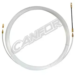 CANFOR 154 B 04 Sonda Nylon Durchmesser 4mm 20metri Bianca Transparent