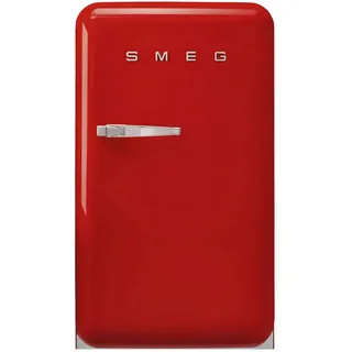 Smeg 50s Style Fab10r Kühlschrank (100 l, 850 mm hoch, Rot)